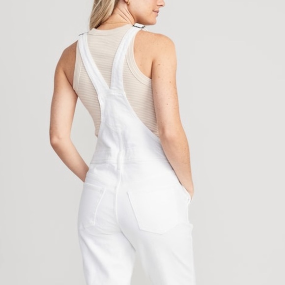 NWOT! O.G. Straight White Workwear Jean Overalls for Women - Multiple Sizes - Picture 3 of 10